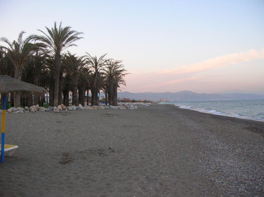 Stranden i Torremolinos