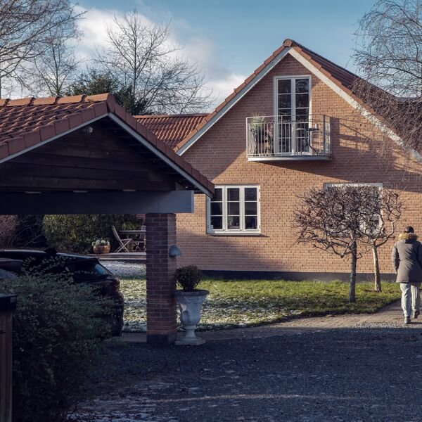 Illustrativt billede af et hus murstenshus